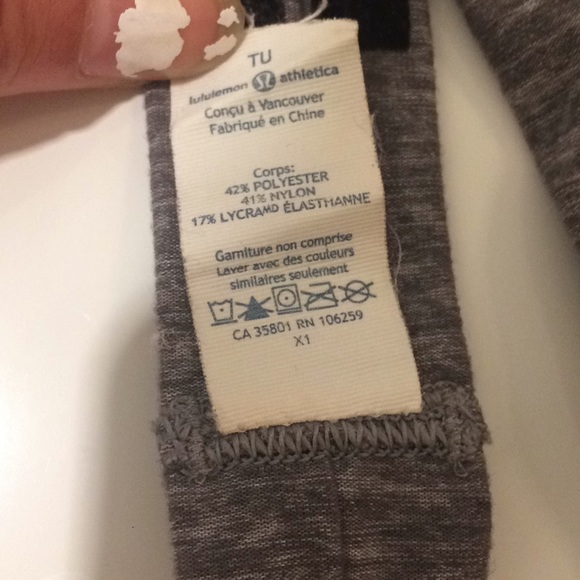 grey lululemon headband - Picture 2 of 3